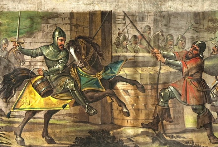 Как деревянное ведро стало причиной войны Как деревянное ведро стало причиной войны