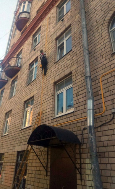 Когда техника безопасности "на высоте"