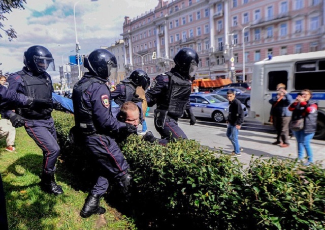3 августа в Москве прошел митинг "Вернем себе право на выборы"