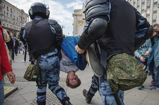 3 августа в Москве прошел митинг "Вернем себе право на выборы"
