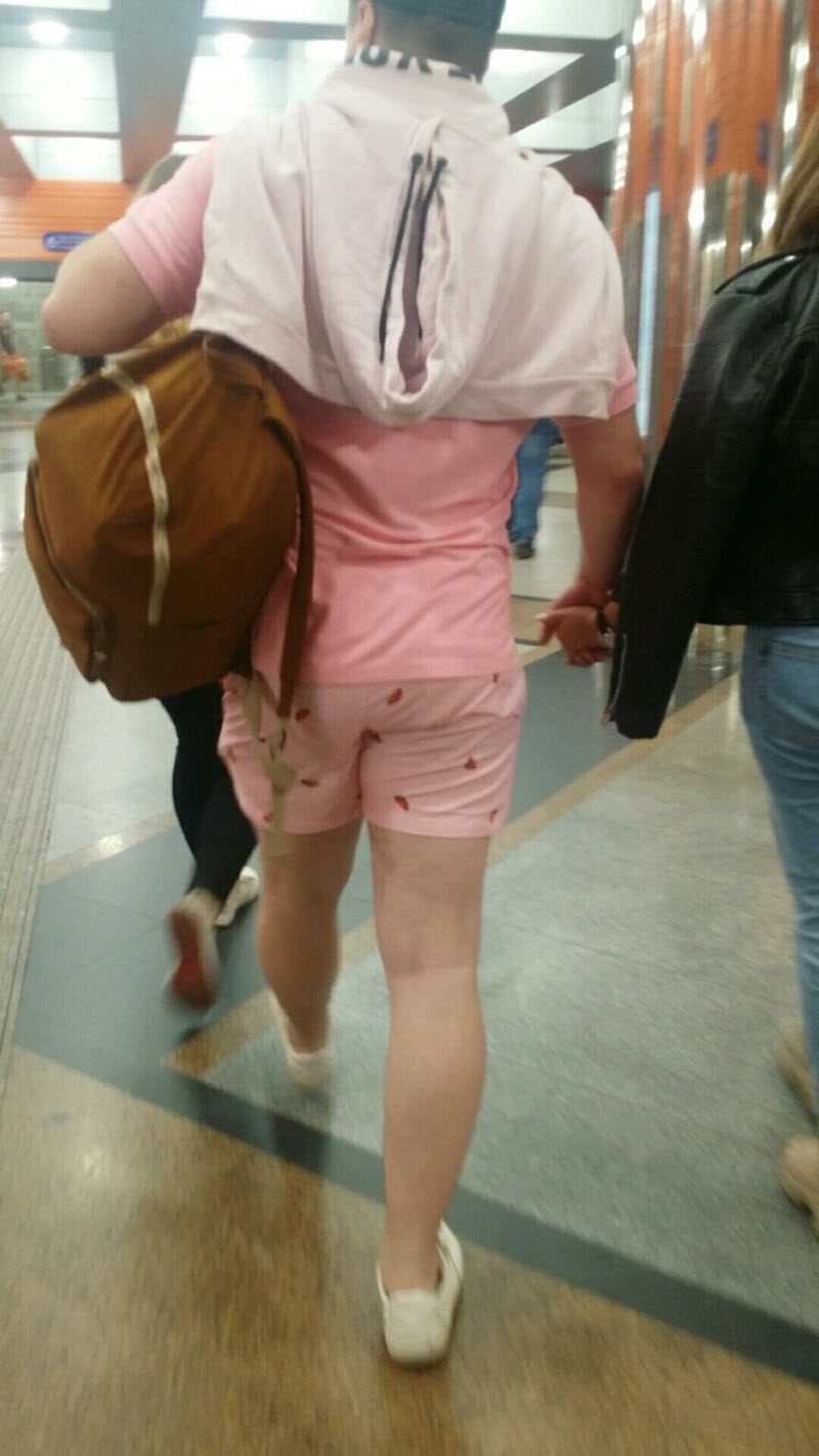 Модники из российского метрополитена
