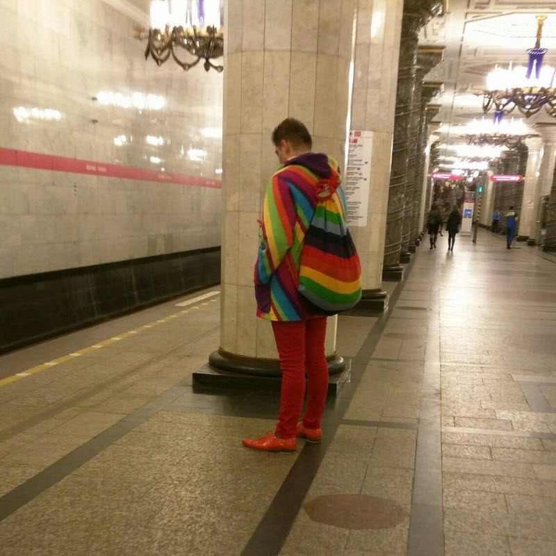 Модники из российского метрополитена