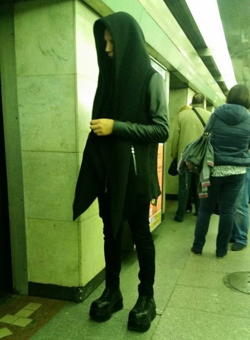 Модники из российского метрополитена