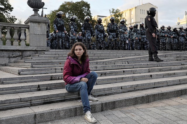 В Москве прошла самая крупная акция протеста с 2011 года