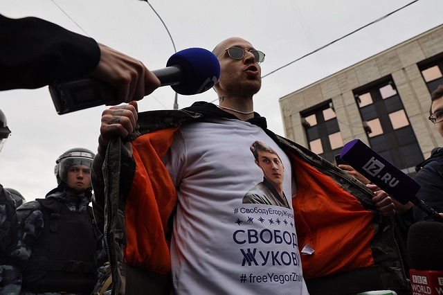 В Москве прошла самая крупная акция протеста с 2011 года