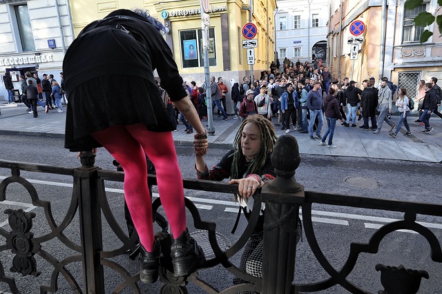 В Москве прошла самая крупная акция протеста с 2011 года