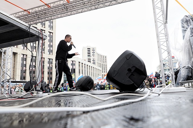 В Москве прошла самая крупная акция протеста с 2011 года