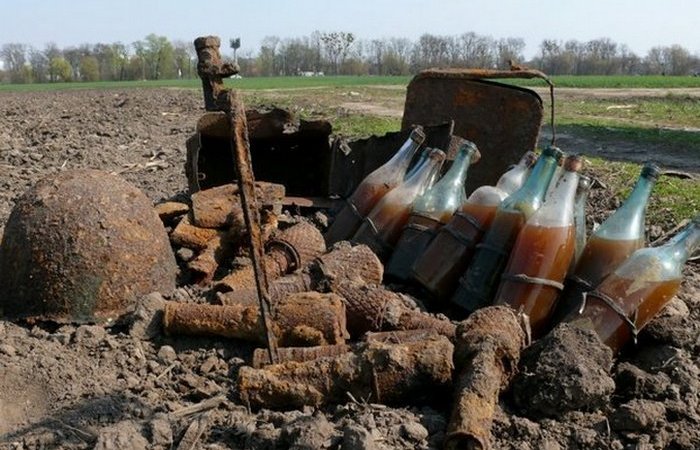 История появления у советских солдат «коктейлей Молотова»