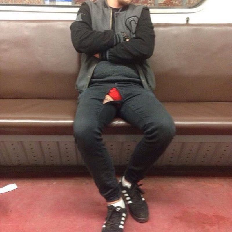Модники из российского метрополитена