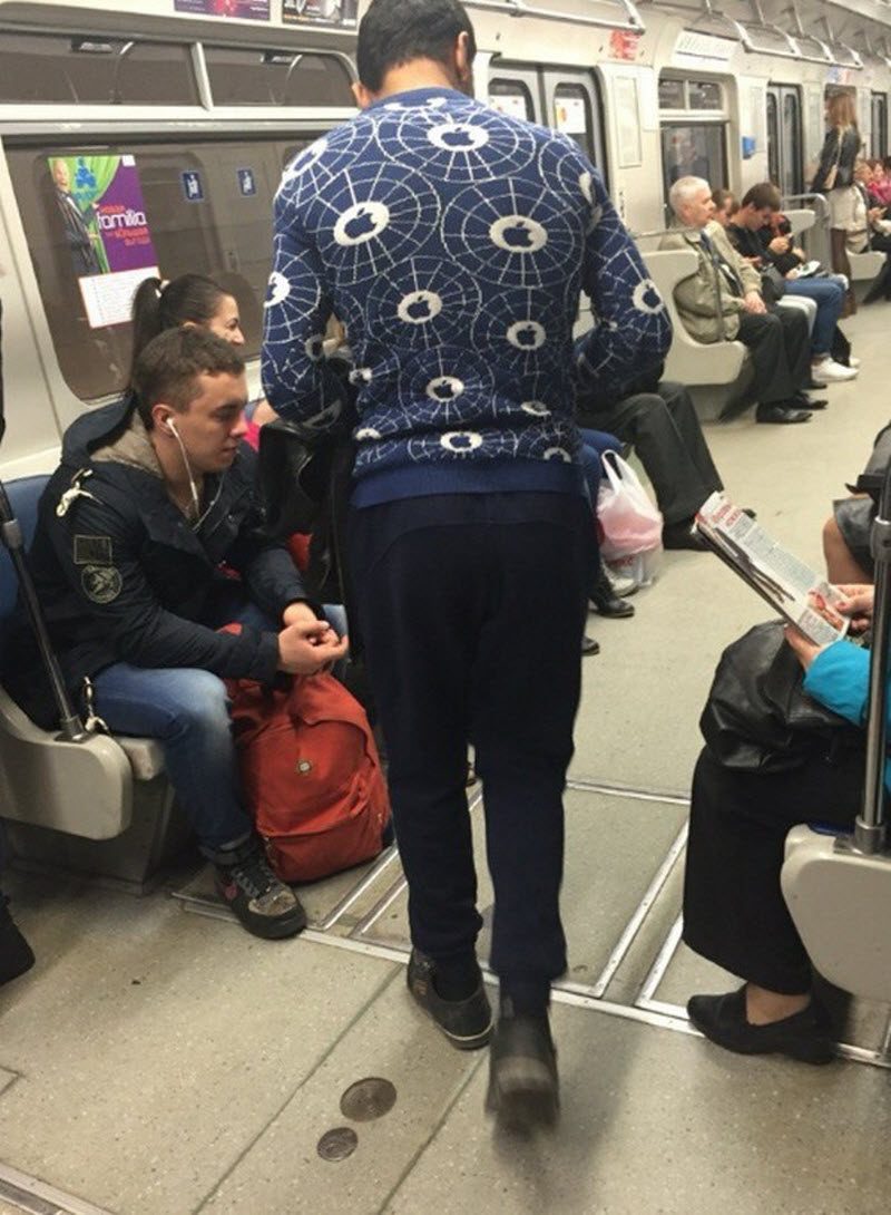 Модники из российского метрополитена