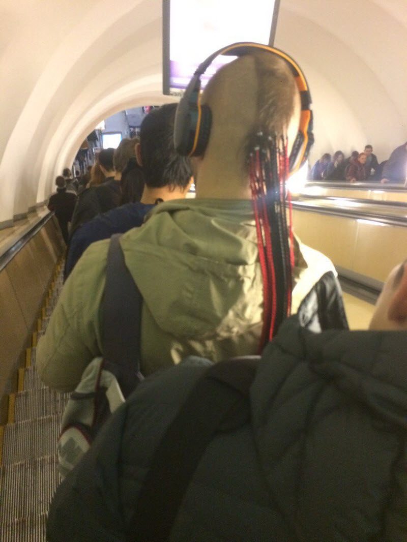 Модники из российского метрополитена