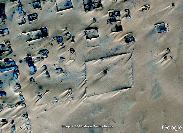 Необычные виды земли с Google Maps