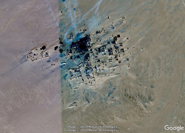 Необычные виды земли с Google Maps