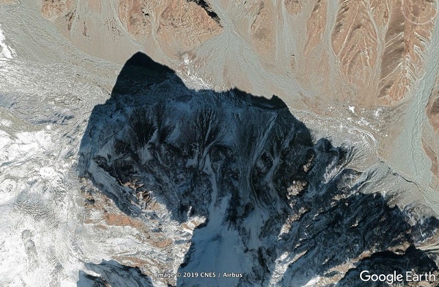 Необычные виды земли с Google Maps