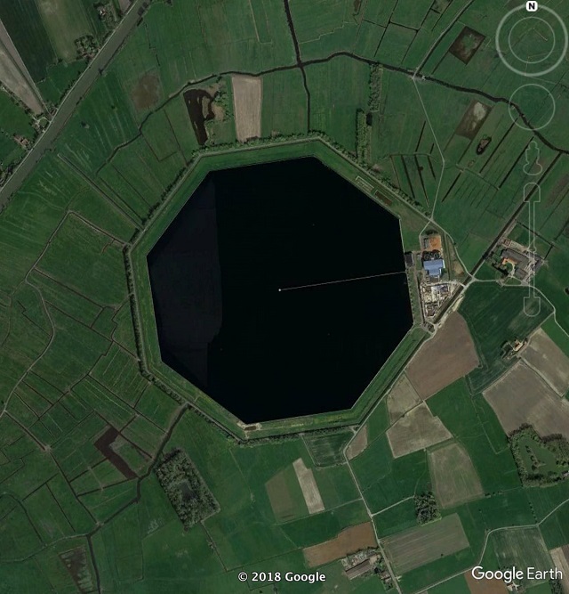 Необычные виды земли с Google Maps