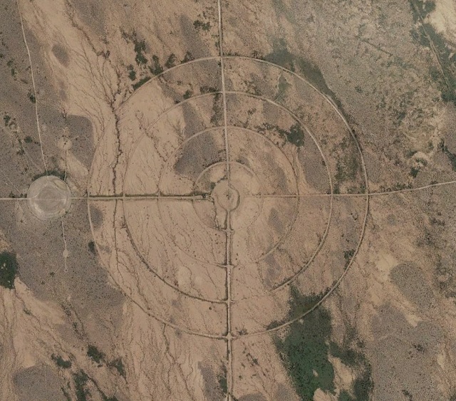 Необычные виды земли с Google Maps