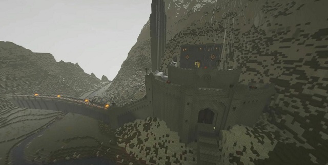 Масштабный проект: фанаты "Властелина колец" строят Средиземье в Minecraft