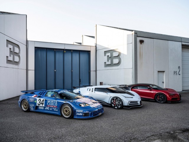 Bugatti представила гиперкар Centodieci за 597 миллионов рублей