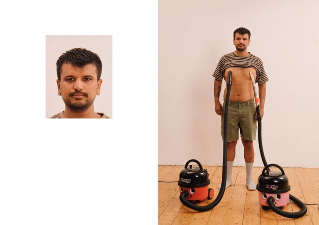 Провокационный фотопроект, высмеивающий традиционные фото на паспорт