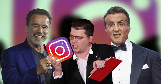 Гарик Харламов объявил Instagram-войну Сильвестру Сталлоне и Арнольду Шварценеггеру