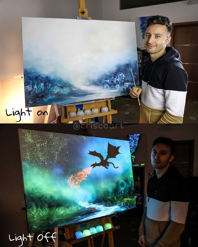 Уникальные картины итальянского художника