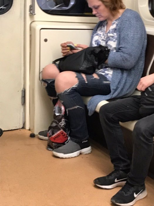 Модники из российского метрополитена