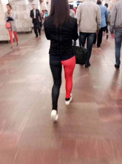Модники из российского метрополитена