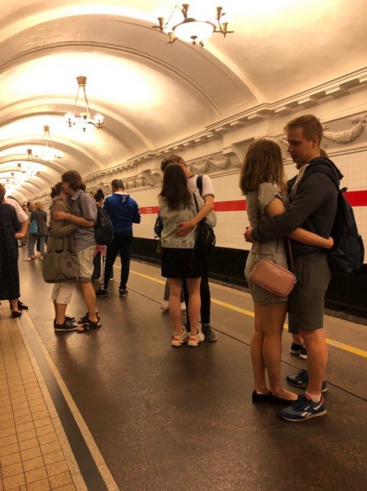 Модники из российского метрополитена