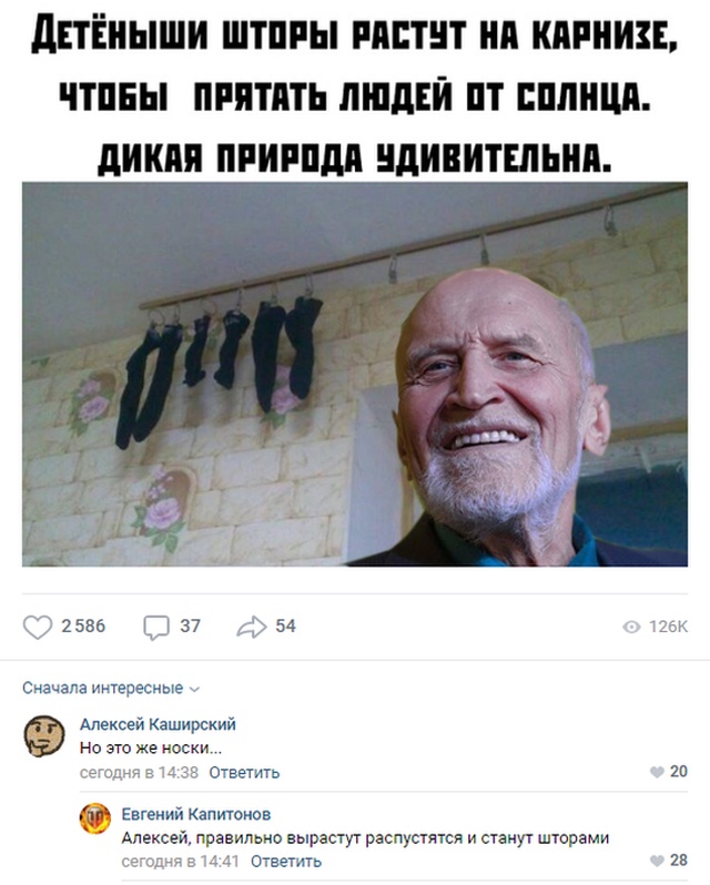 Колкие и забавные комментарии из социальных сетей