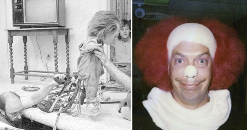 Редкие фотографии со съёмок популярных фильмов ужасов Редкие фотографии со съёмок популярных фильмов ужасов