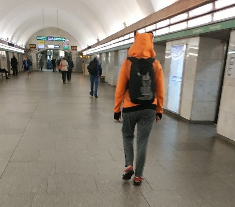Модники из российского метрополитена