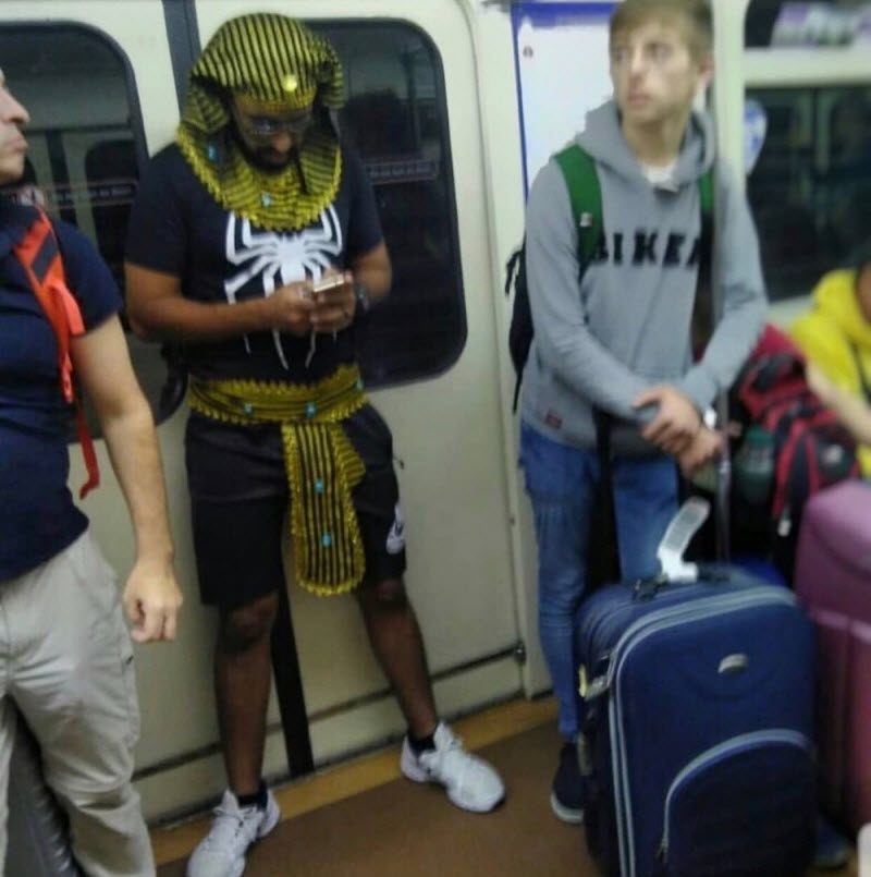 Модники из российского метрополитена