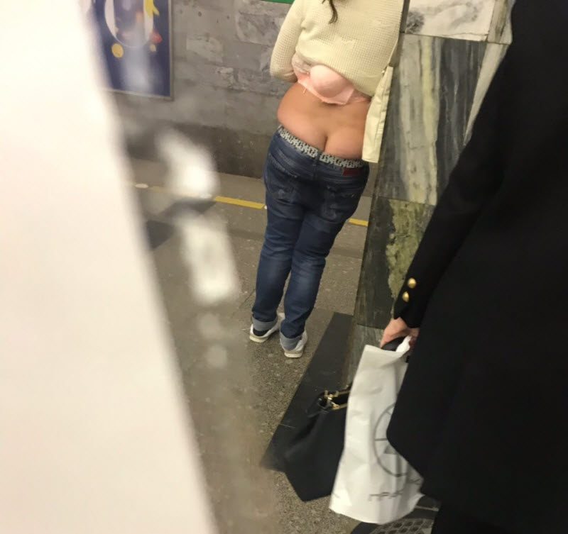 Модники из российского метрополитена