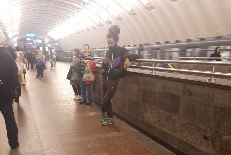 Модники из российского метрополитена