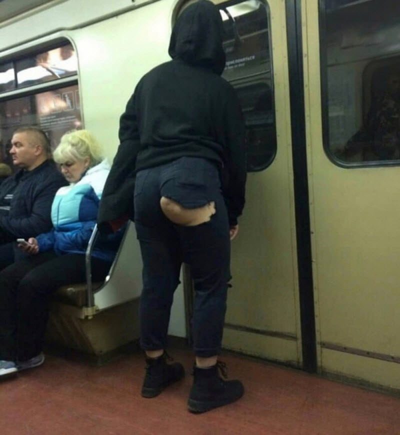 Модники из российского метрополитена