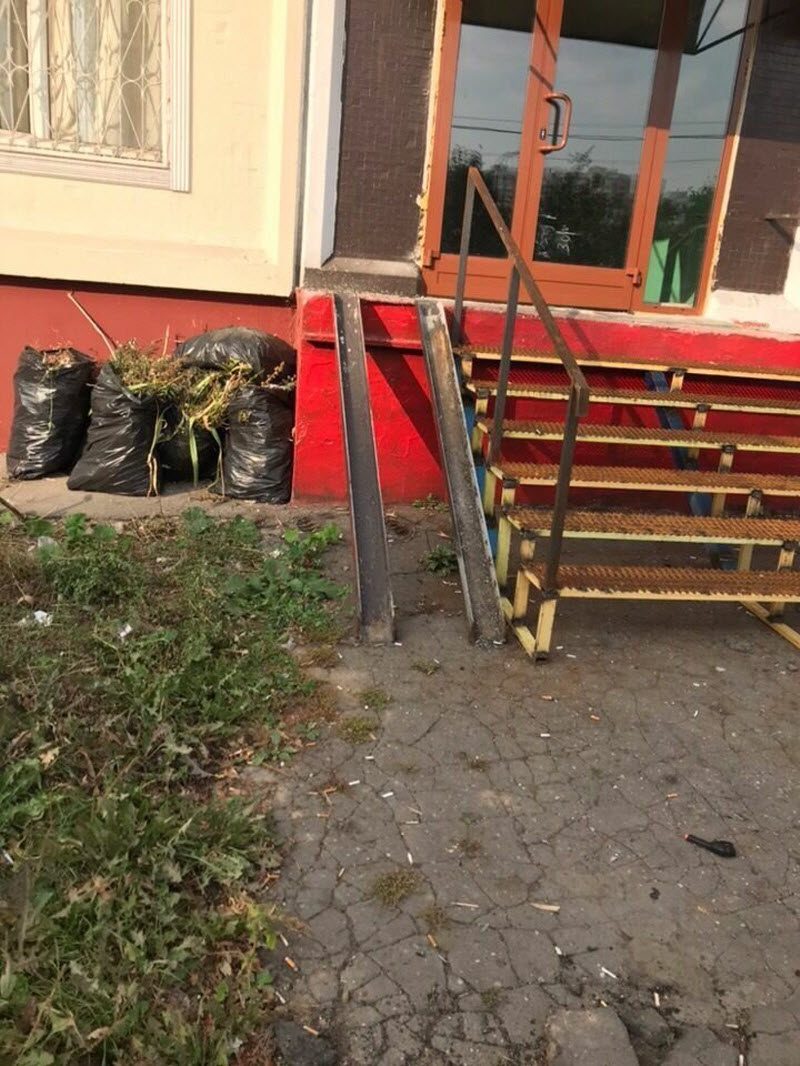 Примеры не самых качественно проведённых ремонтных работ