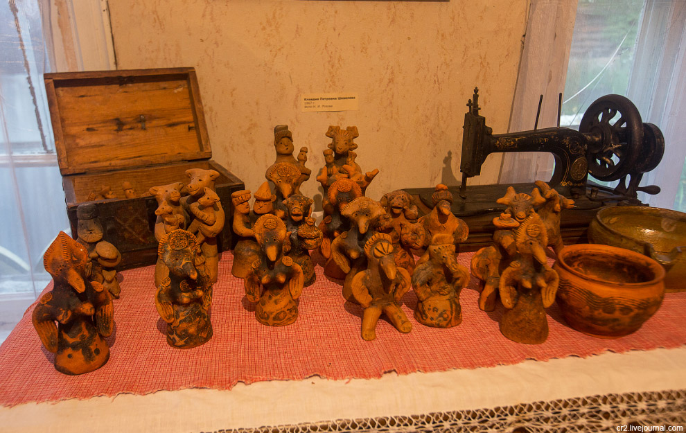 Каргопольская глиняная игрушка