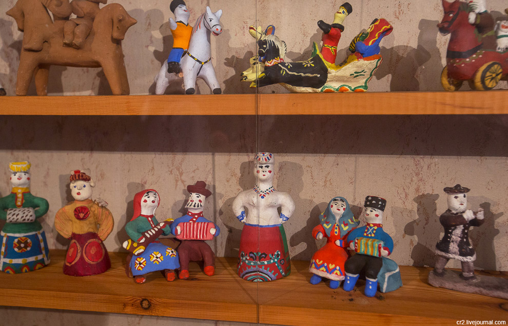 Каргопольская глиняная игрушка