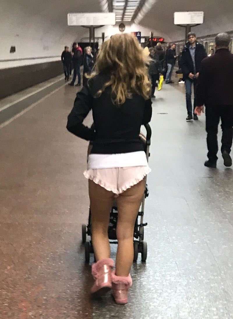 Модники из российского метрополитена