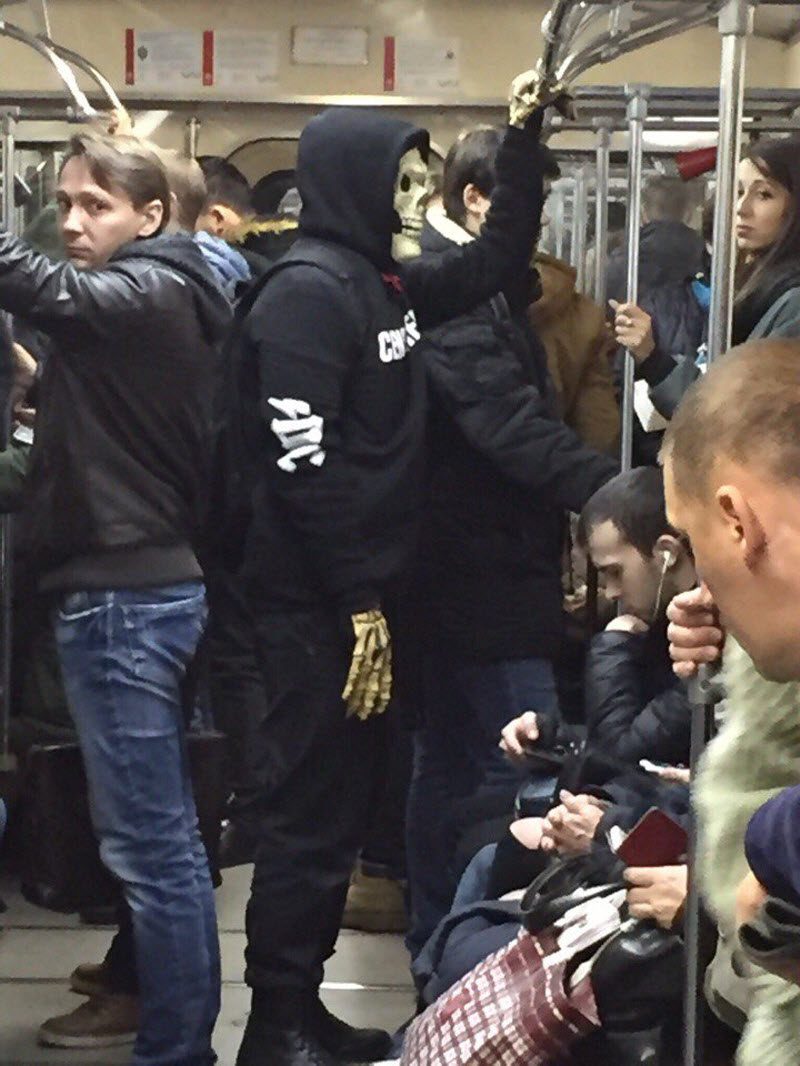 Модники из российского метрополитена
