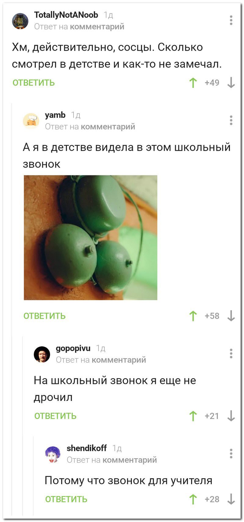 Забавные комментарии из социальных сетей