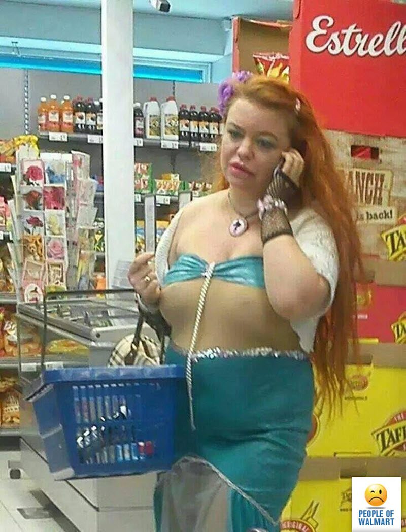 Экстравагантные покупатели Walmart