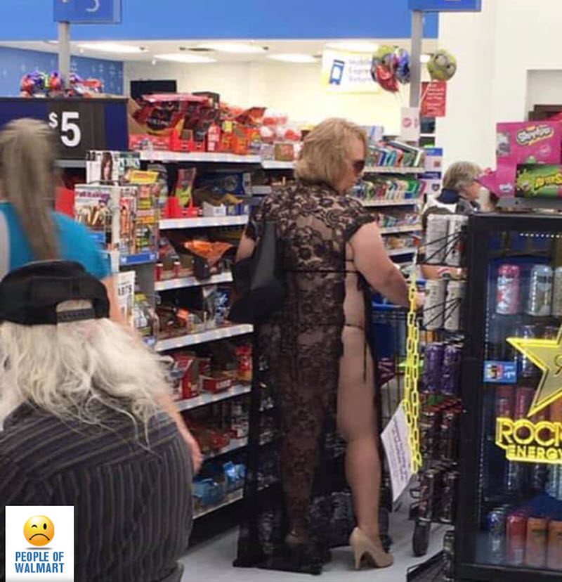 Экстравагантные покупатели Walmart