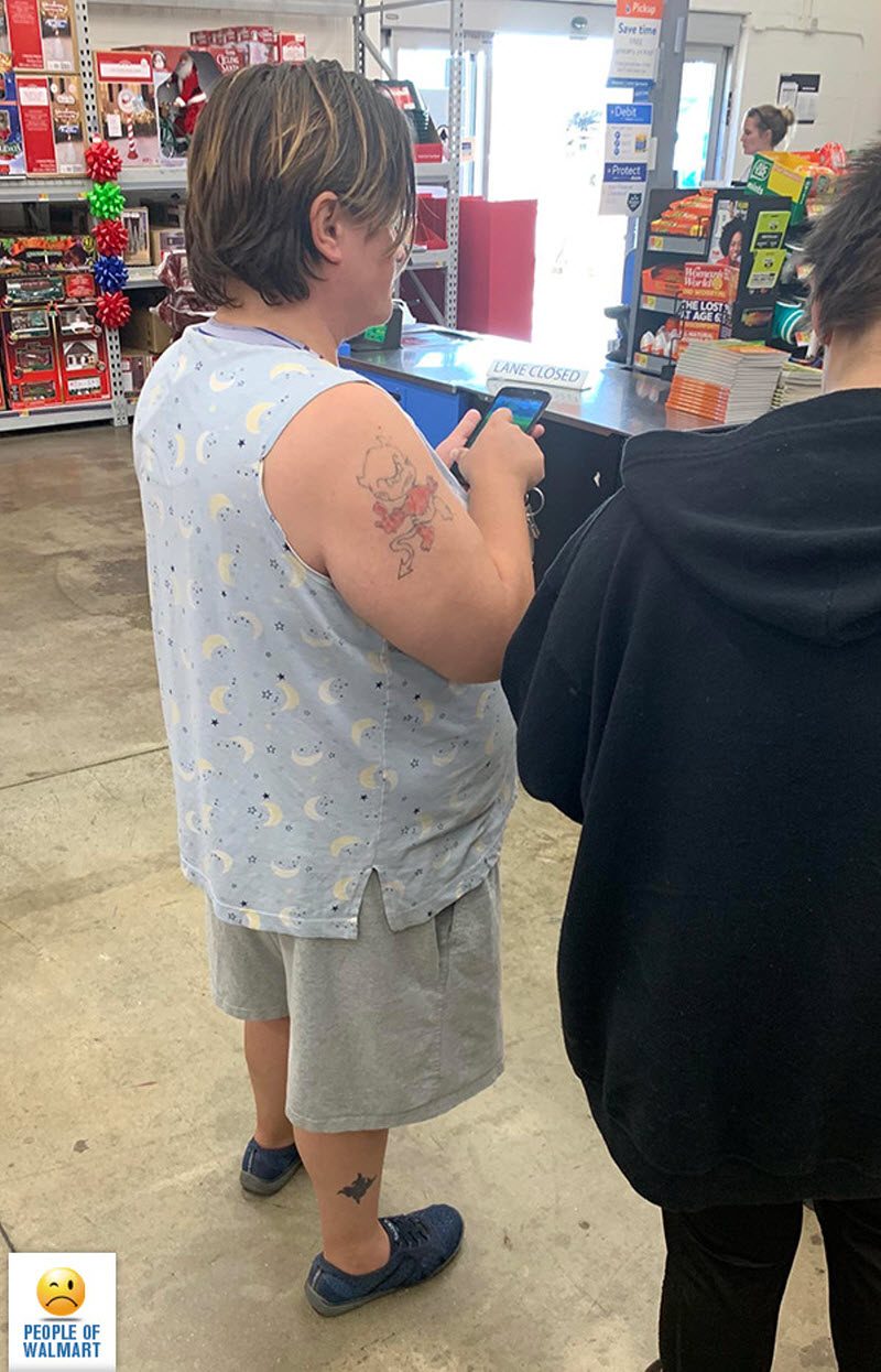 Экстравагантные покупатели Walmart