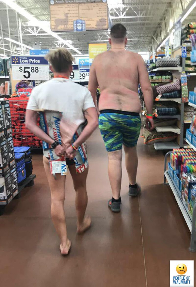 Экстравагантные покупатели Walmart