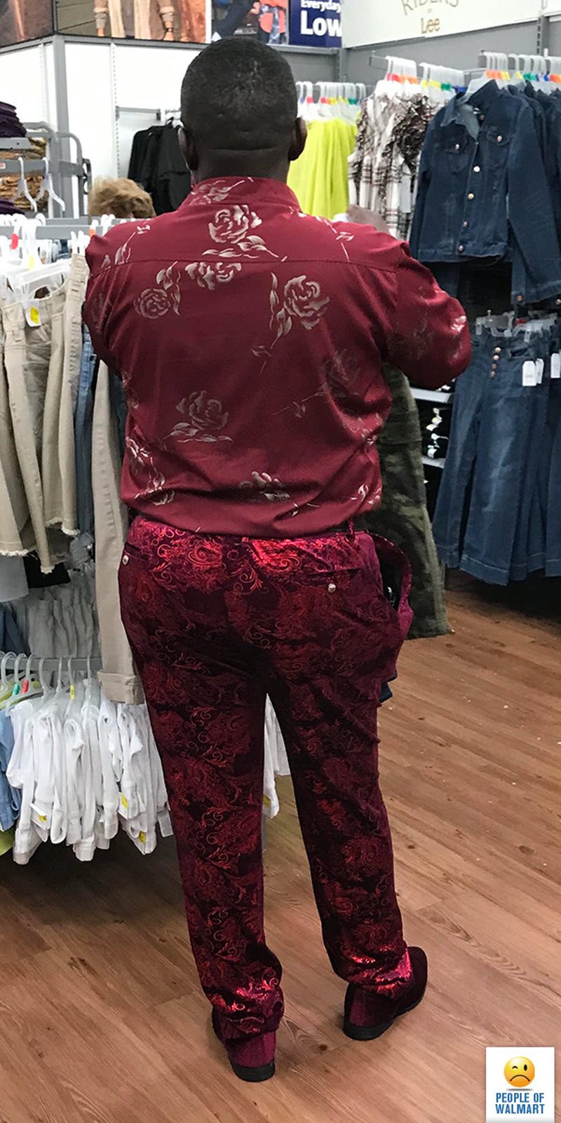 Экстравагантные покупатели Walmart