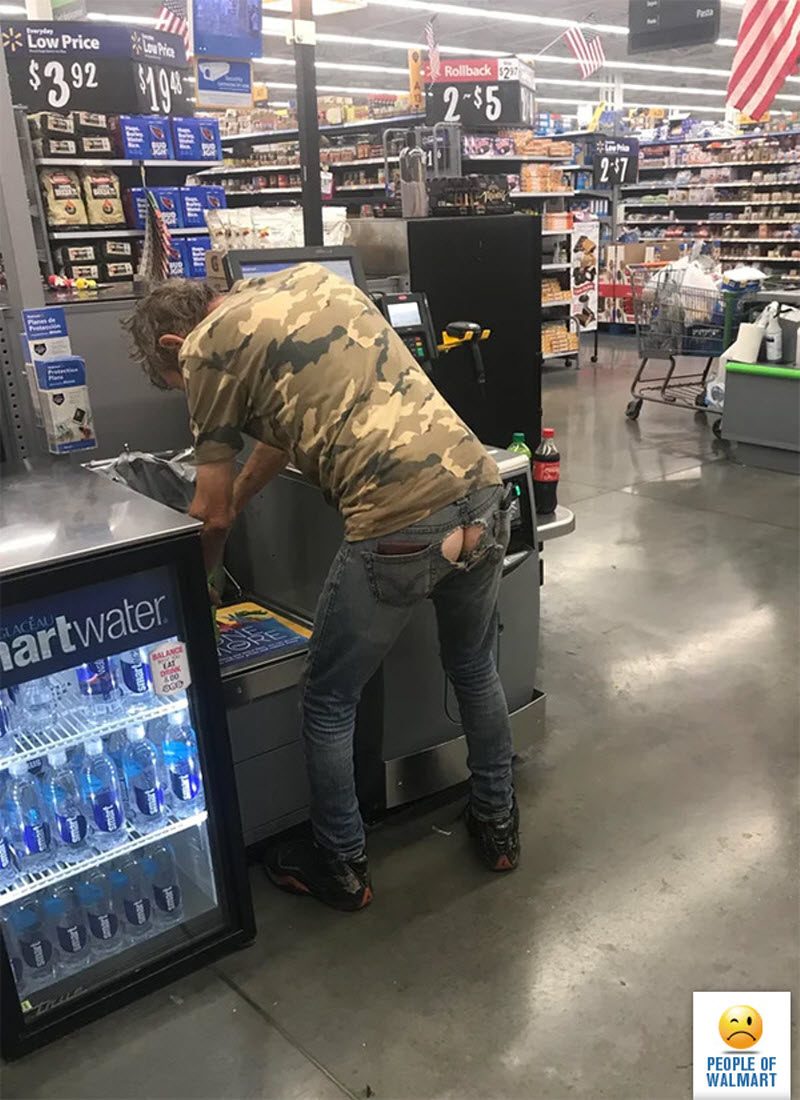 Экстравагантные покупатели Walmart