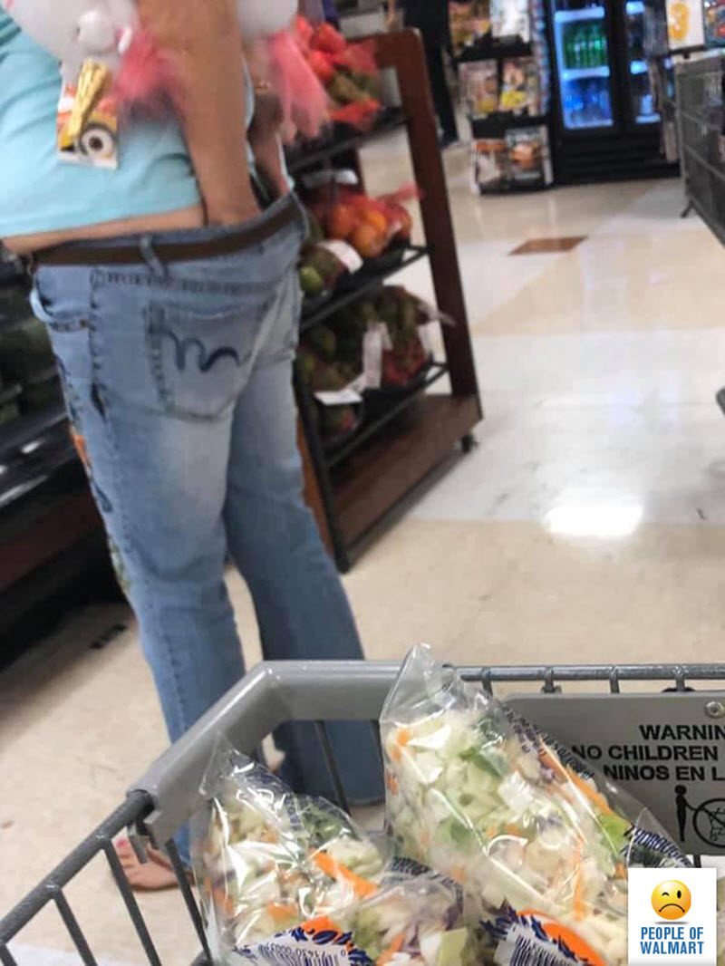 Экстравагантные покупатели Walmart