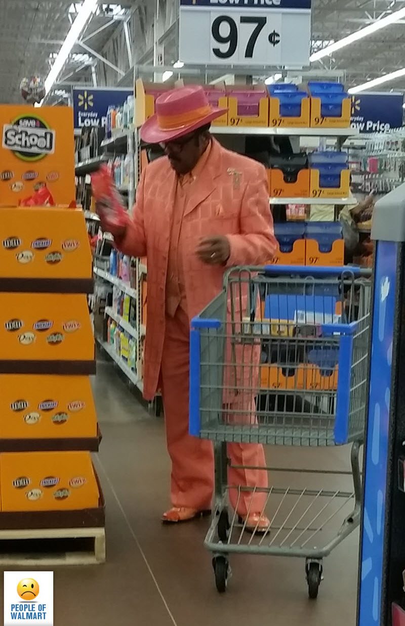 Экстравагантные покупатели Walmart