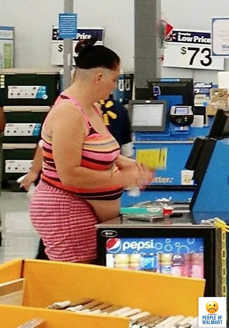 Экстравагантные покупатели Walmart